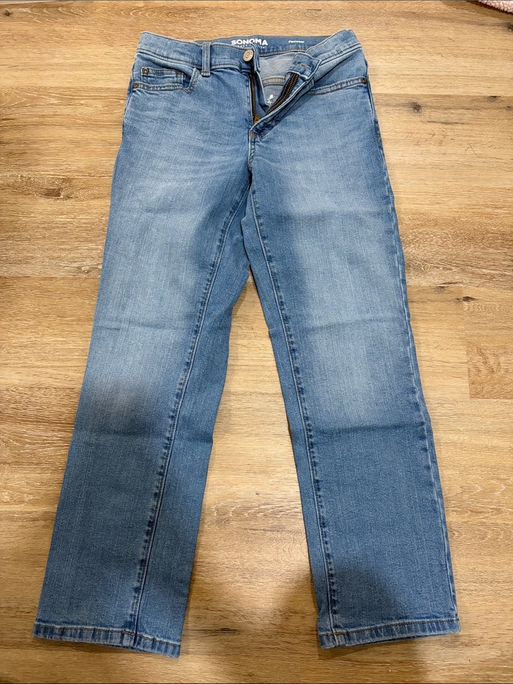 Sonoma Light Blue kids Straight Jeans with elastic adjustable waist